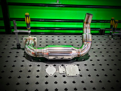 Cat 259D /D3 Exhaust